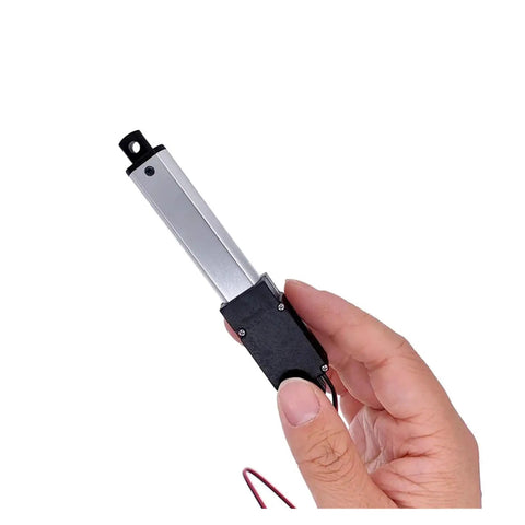 Heavy Duty Electric Linear Actuator Delivers Smooth Push Pull Action Powered By A Trusty DC 12V Motor in hand, 30mm length.