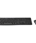 Solid Thunderbolt G4 Dock Station With 120W Power Delivery And 4K Display Support Bundles keyboard and mouse combo on a desk.
