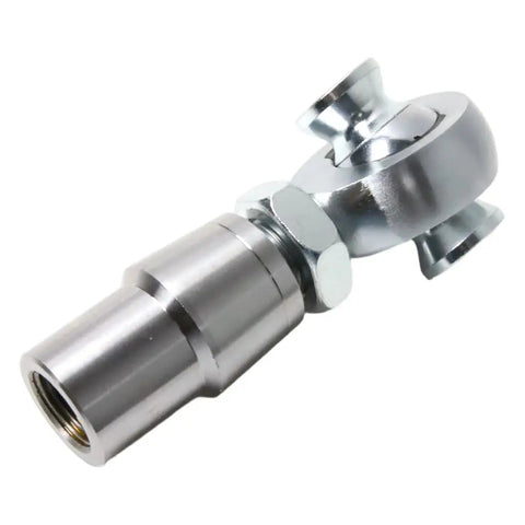 Heavy Duty 7/8 Inch Heim Joint Rod End Kit With 0.875 Threads for custom suspension linkage, featuring chromoly material and a polished finish.