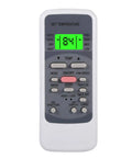 Replacement Remote Control For Keystone Ac Room Unit Smart Climate System With Green Backlit Display showing temperature settings.