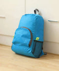 Blue Lightweight 20L Waterproof Hiking Backpack With Multiple Pockets, Foldable Travel Daypack for Camping, Climbing
