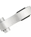 Smart Engine Mounting Bracket For W451 Cabrio Coupe M132 For Two Beefed Up Heavy Duty Engine Mount Kit With Durable Metal And Plastic Construction For Smooth Vibration Damping 4512400109 1322200248, angled silver metal bracket