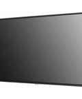 Massive 98 Inch 4K UHD LCD Display Panel Featuring Epic 60Hz Refresh Rate And Heavy Duty Commercial Digital Signage Screen Built Different For Quick Hook Up, front view with reflective screen.