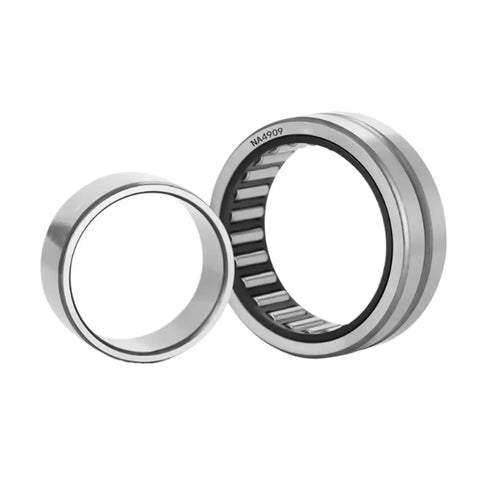 Pro Grade Tanked Up Needle Roller Bearing With Inner Ring NA4917 85x120x35mm shown from the front with inner ring visible.