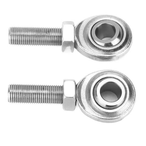 Two Pack Legit Heavy Duty Rod End Heim Joint featuring half inch size, 20 TPI male threads, designed for steering and suspension work.