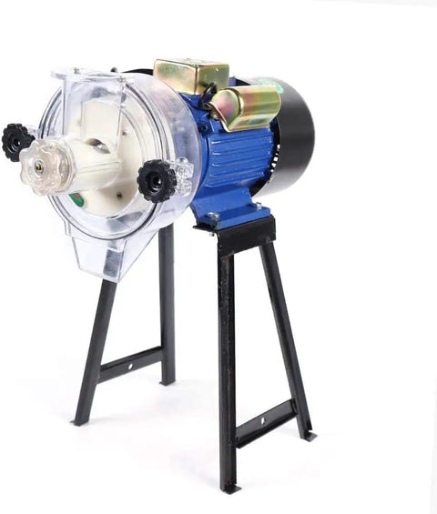 2200W Heavy Duty Electric Grain Mill Grinder For Commercial And Home Use with iron housing and wide chute