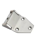 Industrial Grade Stainless Steel Door Hinge Heavy Duty Load Bearing Hardware Built Like A Workhorse For Trucks Containers And Equipment Boxes Shop Ready Rock Solid 1 Pack with three mounting holes