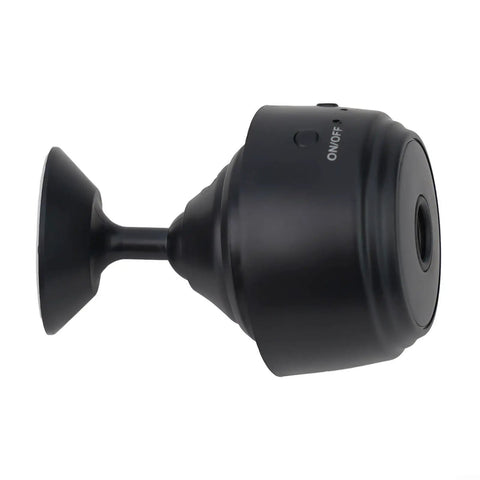 Dead Simple 1080P WiFi Wireless Security Camera With Night Vision And Smart Motion Alerts featuring a sleek black design.