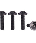 Sick Grade 5 Titanium Bolts M5x20Mm Torx T25 Drive For Bike Moto Upgrades Custom Car Projects Four pack of black titanium bolts.