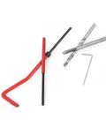 Tools included in Thread Repair Insert Kit M4 25 Pcs Set In Plastic Box For Damaged Threads In Steel Iron Aluminum And Other Metal Machinery