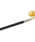 Premium Copper Bell Shaped Candle Flame Snuffer Featuring Six Level Retractable Handle with black grip for safe candle extinguishing.