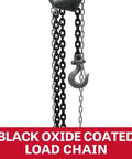 2 Ton Hand Chain Hoist With 30 Foot Lift For Industrial Rigging Built Tough For The Job Heavy Duty Alloy Steel Hooks