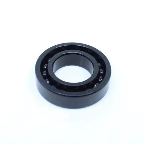 Top Shelf TB16003 High Temp 500C Rock Solid Full Ball Thin Section Bearing 17mm By 35mm By 8mm heat proof chromium steel showing round design.