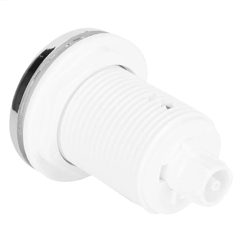 Easy Install 250V Spa Pool Push Air Button Switch Kit with stainless steel body for home use, showing pneumatic control setup