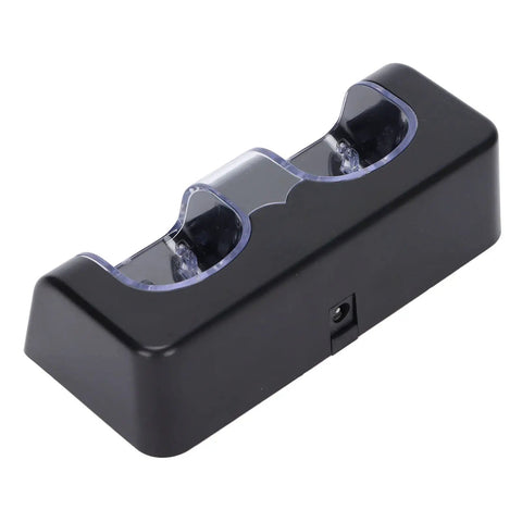 Dope Dual Charging Dock For Game Controllers Fast Safe Dual Charge Station With Two Independent Docks Black