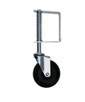 High Performance Spring Loaded Gate Casters Crafted With Weather Resistant Rubber Wheels And Smooth Action Suspension for reliable heavy gate movement.