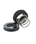 M3N-10 Mechanical Seal Replacement For Stationary Pump Shaft 10mm OD Carbon Silicon Carbide Viton Ring assembly with springs.
