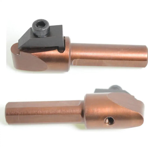 Pro Grade Lathe Tool Holder With Diamond PCD CBN PCBN Inserts for RNGN42 mounted in copper alloy steel body