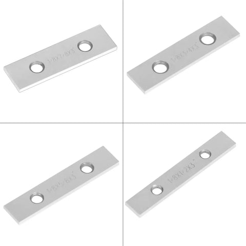 Heavy Duty Machinist Parallel Block Set, Ten Pairs Of Precision Parallels, One Eighth Inch Thick By Three Inches Long, Alloy Steel With 0.0002 Inch Tolerance, Works From Half Inch To One And Five Eighths Inch For Tight, Accurate Setups