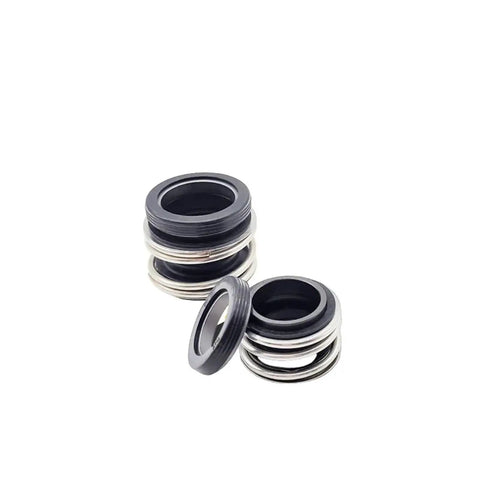 Boost Your Gear With This Knockout Single Spring Mechanical Shaft Seal Featuring Slick Silicon Carbide Rotors And Nitrile Rubber Gaskets For Rock Solid Pump Performance Supporting Ten To One Hundred Ten Millimeters, showing multiple seals.