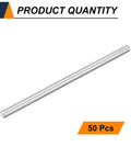 50 Pcs M3 3X60mm Dowel Pins 304 Stainless Steel cylindrical rod for precise assembly in wood furniture and metal devices.