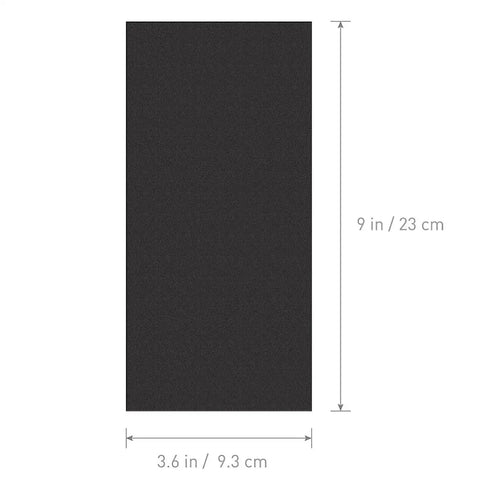 Single sheet from 20 Sheets 9x3.6 Inch Dry And Wet Sandpaper Kit With Silicon Carbide For Metal And Woodworking Projects