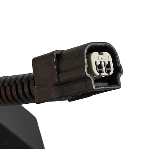 Close-up of Honda And Acura 3.5L V6 VCM Disable Harness Kit connector, showcasing the design and connection points for installation.