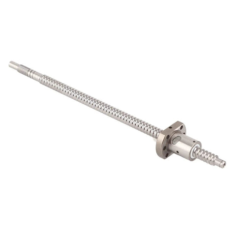 Premium Rolled Ballscrew 300Mm Featuring Anti Backlash Design With Heavy Duty Metal Ball Nut for CNC equipment.