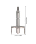 Bread Machine Bearing Sleeve Shaft Replacement Kit 6cm Iron Base Fork And Rotating Connecting Rod, 6cm shaft with 2.8cm fork