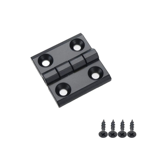 Hardcore Heavy Duty Ball Bearing Foldable Butt Door Hinges 4 Pack 2X2 Inch Corrosion Proof Zinc Alloy with screws for cabinets.