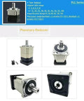 High Precision Planetary Gearbox Speed Reducer with 3 to 100:1 ratio, designed for heavy loads and 100-180mm motor mounts.