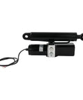 Built Tough 12V Electro Hydraulic Actuator 2 Ton 4409 Lbs Linear Cylinder 200 Mm Stroke with motor and attached wiring.