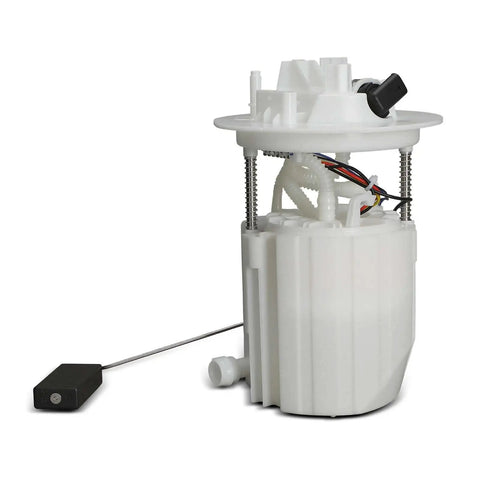 Top Shelf Electric Fuel Pump Module Assembly With Integrated Pressure Sensor Direct Fit For Mercedes Benz Gl450 Gl550 Gle Gle63 Glam side view showing assembly details.