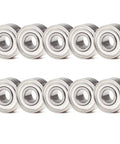 Total Game Changer 693ZZ Ball Bearings ABEC-7 Precision 3x8x4mm for Brushless Motors, pack of 10, showing smooth steel design.