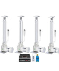 Dope 24V Electric Linear Actuator Packing Embedded Hall Sensor And Tight Four Piece Synchronous Control Kit For Smooth 500Mm Stroke 2000N.