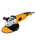 Kickass Heavy Duty Pneumatic Water Cooled Angle Grinder With A Solid 230mm Grinding Disc And 2100 Watt Brushed Motor Cranking Out 6500 Rpm
