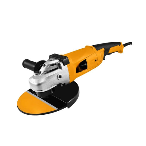 Kickass Heavy Duty Pneumatic Water Cooled Angle Grinder With A Solid 230mm Grinding Disc And 2100 Watt Brushed Motor Cranking Out 6500 Rpm