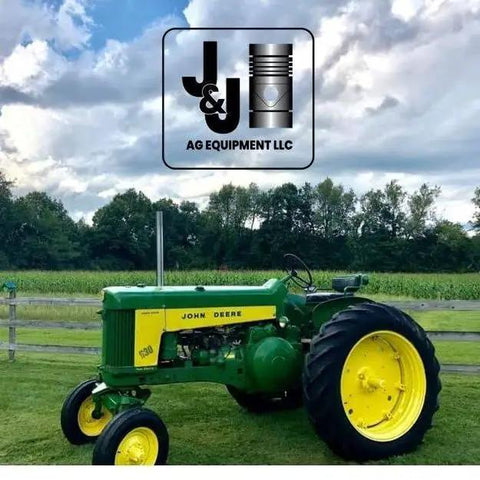 Heavy Hitter 24 Volt To 12 Volt Alternator Conversion Kit For John Deere Farm Tractors Models 3010 3020 4010 And 4020 with tractor view.