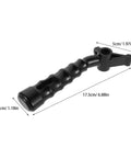 Ergonomic Ice Cream Maker Handle Replacement Lever For Ice Cream Machines Heat Resistant Comfy Grip Multi Function Replacement Part For Slushies And Home Kitchen Shop Supply black plastic size dimensions