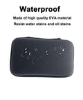 Hardcore Shockproof Hard Shell Case Compatible With Innioasis Y1 2.4 Inch Mp3 Player, waterproof EVA carrying bag for audio gear.