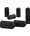 Complete 105 Piece Assorted Rubber Vacuum Cap Kit With 9 Sizes For Automotive Carburetor And Manifold Hoses, Heavy Duty Nitrile Hose End Fittings That Are Perfect For Any Car Repair Job You Need Right Now. Black rubber vacuum caps for automotive hoses