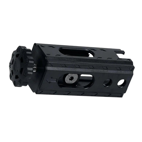 No Sweat X Axis Tensioner For 2020 Aluminum Profiles With Smooth Timing Belt Aligner and Straightening Adjuster side view.