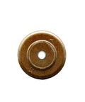 High Temperature Phenolic Caster Wheel Crafted Tough As Nails For Heavy Duty Warehouse Equipment Delivers Rock Solid Performance With A 3 Inch By 1.5 Inch Tread And 3 Eighth Inch Bore Handles 400 Lbs Smoothly.