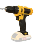 Straight Up Heavy Duty Cordless Drill With Quick Change Chuck And Cushioned Hand Grip, featuring keyless chuck and ergonomic grip.
