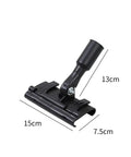 Floor Coating Roller Clamp Accessory With Metal Handle And Hinge Joint Rectangular Base Clamp Tool For Flooring Projects Workshop Tasks Contractor Jobs Home Renovation And DIY Setup, 15x7.5x13cm