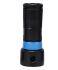 Get The Dust Out With These Five Pack Vacuum Hose Adapters And Quick Connectors Perfect For Woodworking Shops And Home Workshops, black vacuum adapter with blue connector.