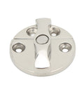Rock Solid 316 Stainless Steel Boat Door Catch Latch featuring smooth 180 degree rotation and bolt on mount for hatches.