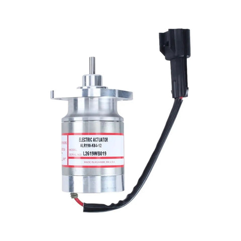 Premium Heavy Duty Pull Type Linear Actuator Replacement For Diesel Generator Engines 12 Volt DC Shutdown Control System with connector.