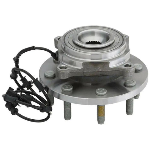Heavy Duty Smooth Rollin Wheel Hub And Bearing Assembly For Ram 2500 3500 2012 To 2013 Models front view showing precise design.