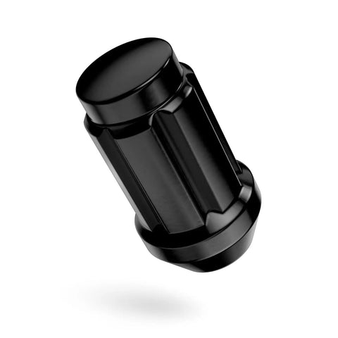 Heavy Duty Spline Drive Lug Nuts Built Tough For Zero Drama Rides 1/2X20 Thread 1.4 Inch Closed End Acorn Taper Seat Black Steel Alloy